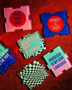 LIFE OF THE PARTY COASTERS